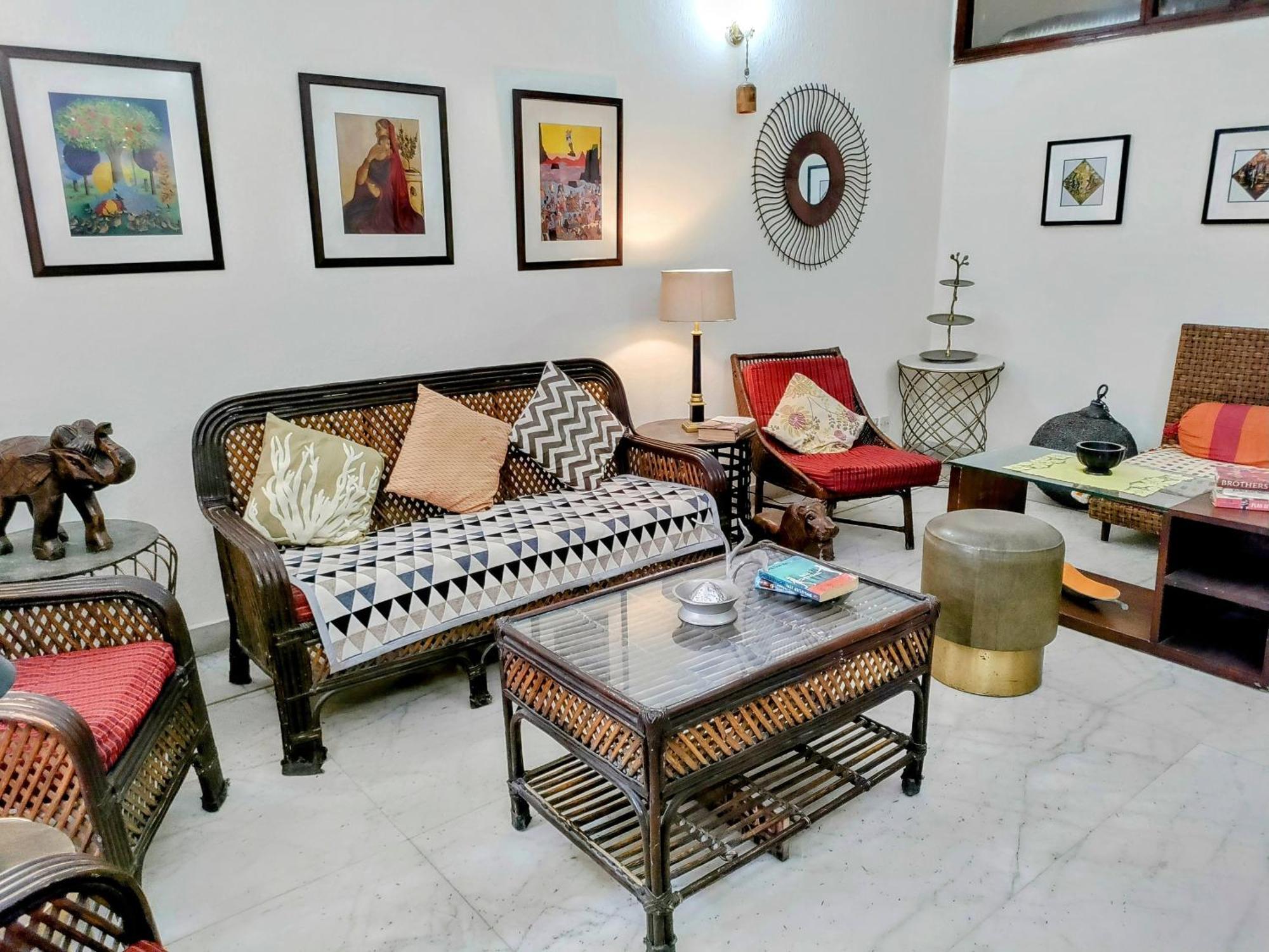 Lutyen's Delhi Neighbourhood Prime Séjour chez l'habitant *